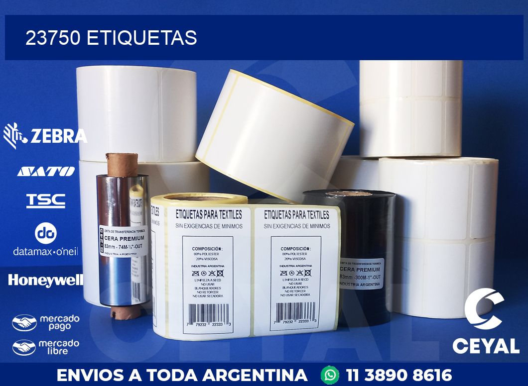 23750 ETIQUETAS