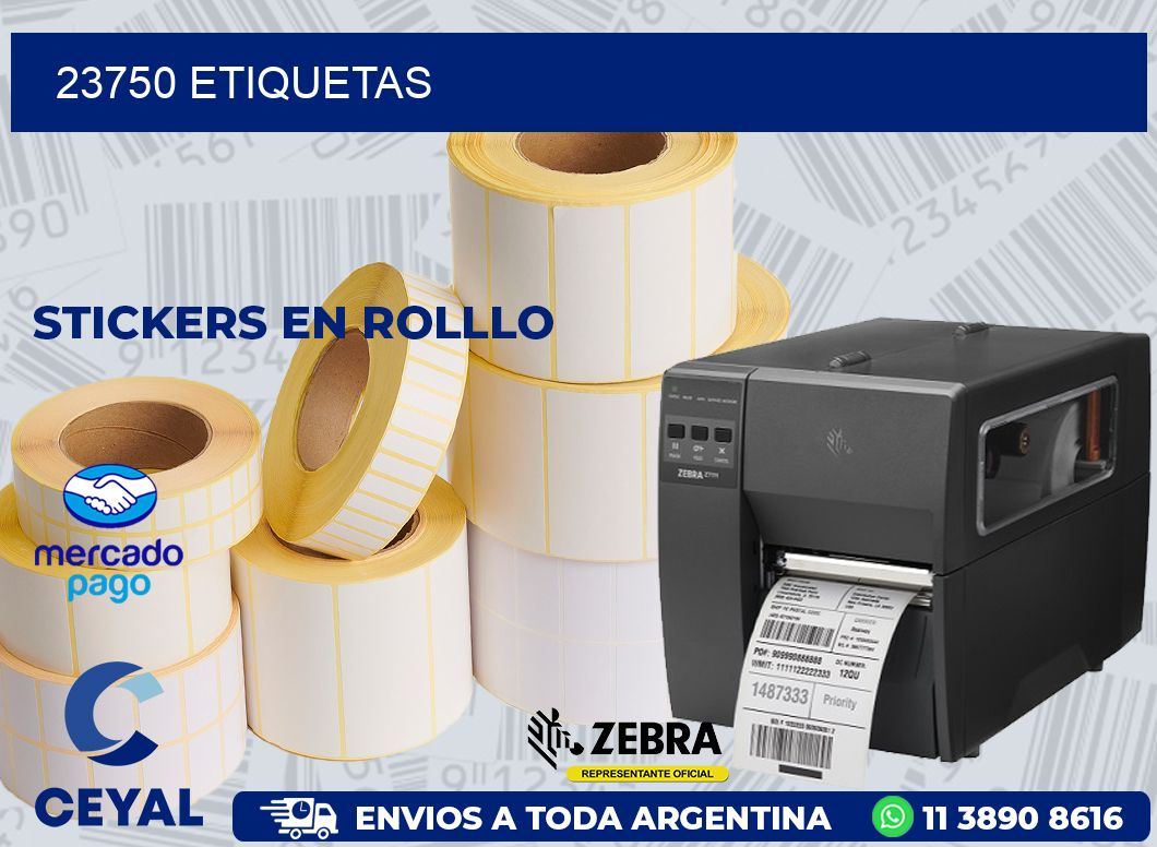 23750 ETIQUETAS