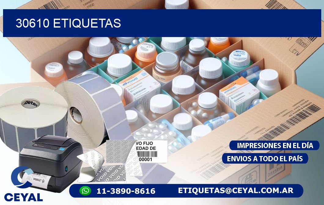 30610 ETIQUETAS