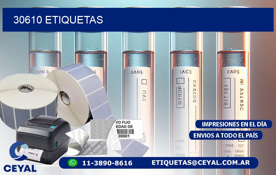 30610 ETIQUETAS