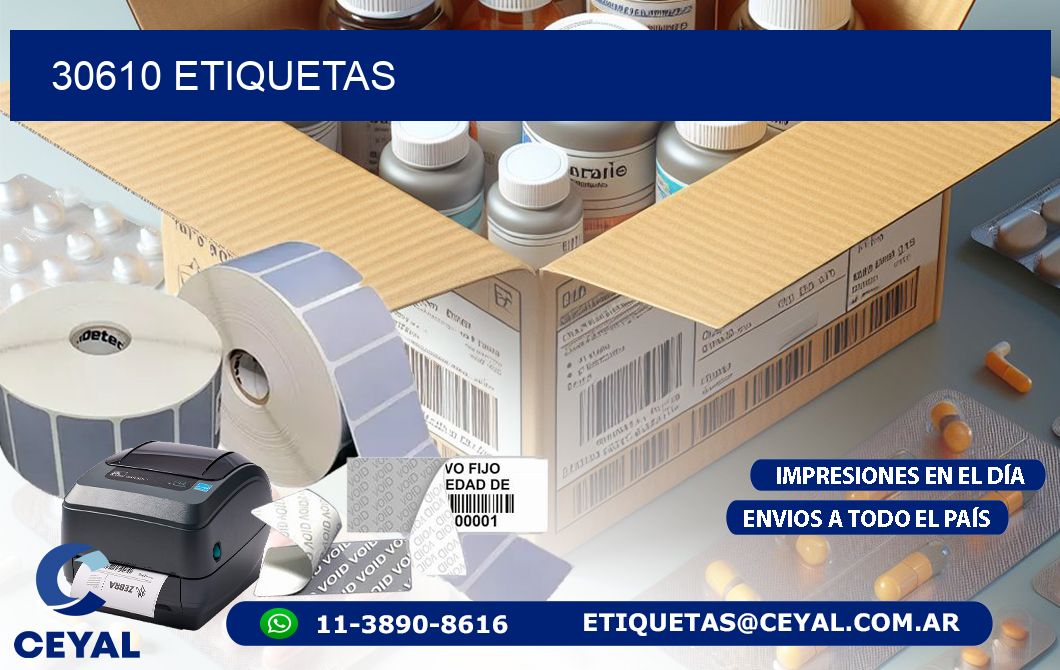 30610 ETIQUETAS
