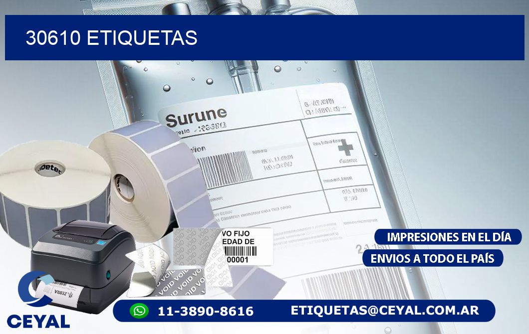 30610 ETIQUETAS