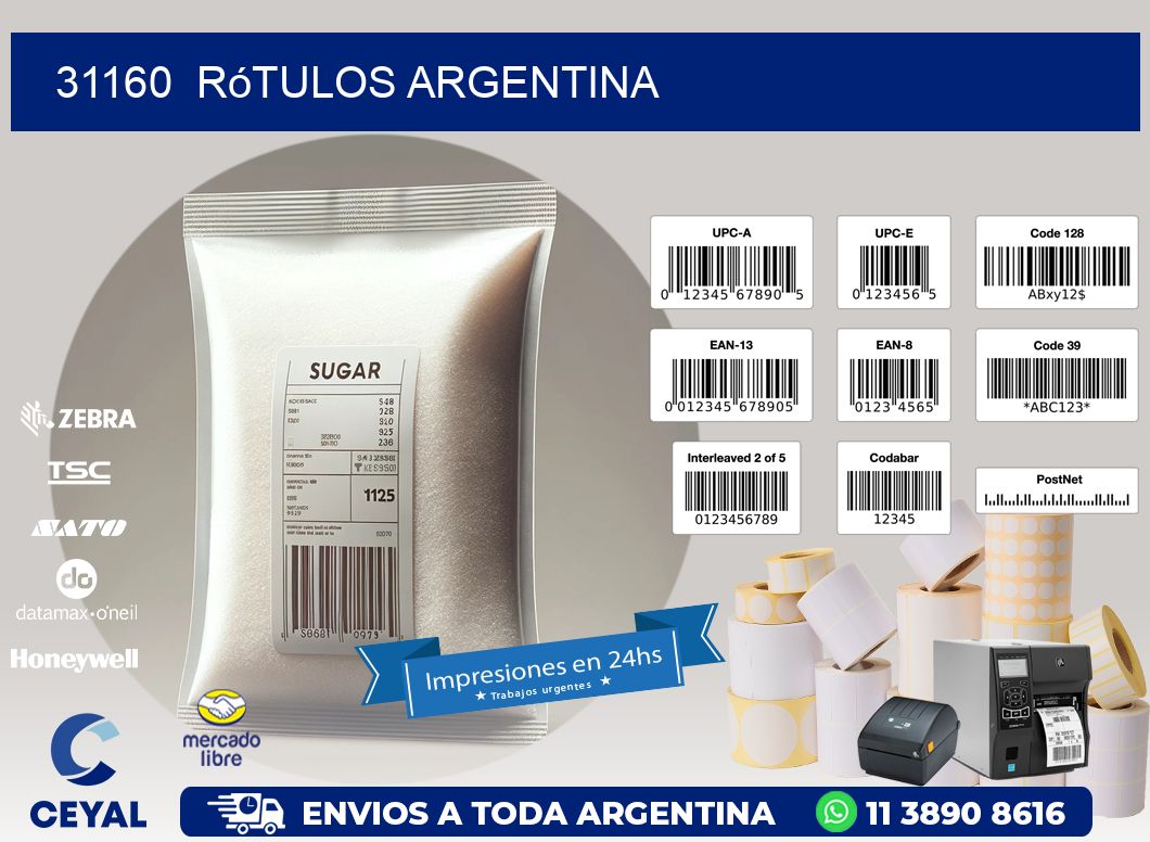 31160  Rótulos Argentina