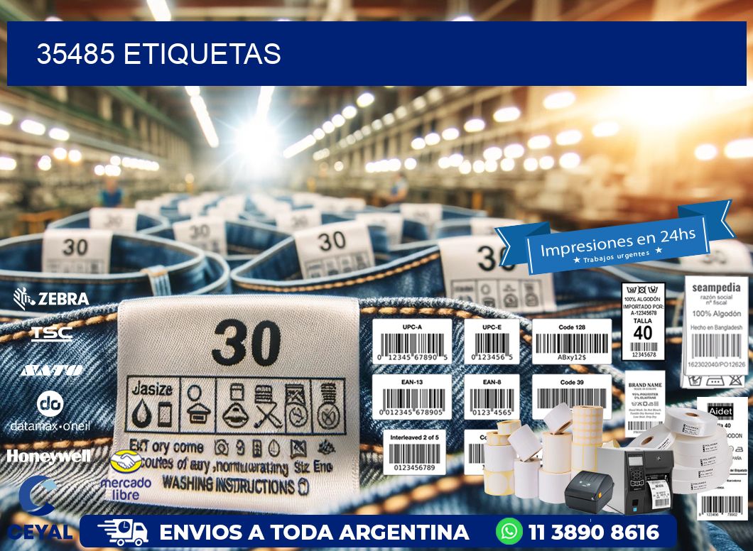 35485 ETIQUETAS