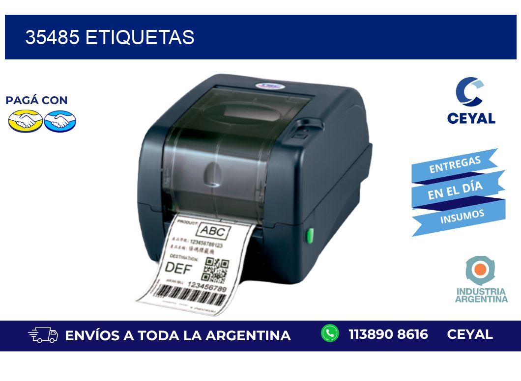 35485 ETIQUETAS