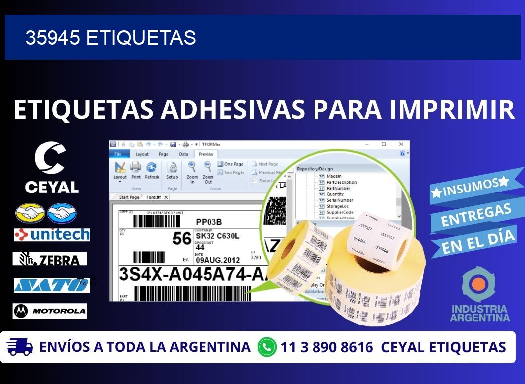 35945 ETIQUETAS