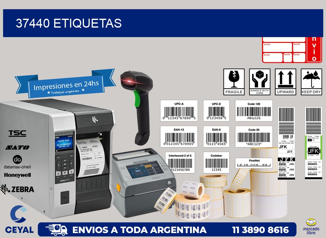 37440 ETIQUETAS