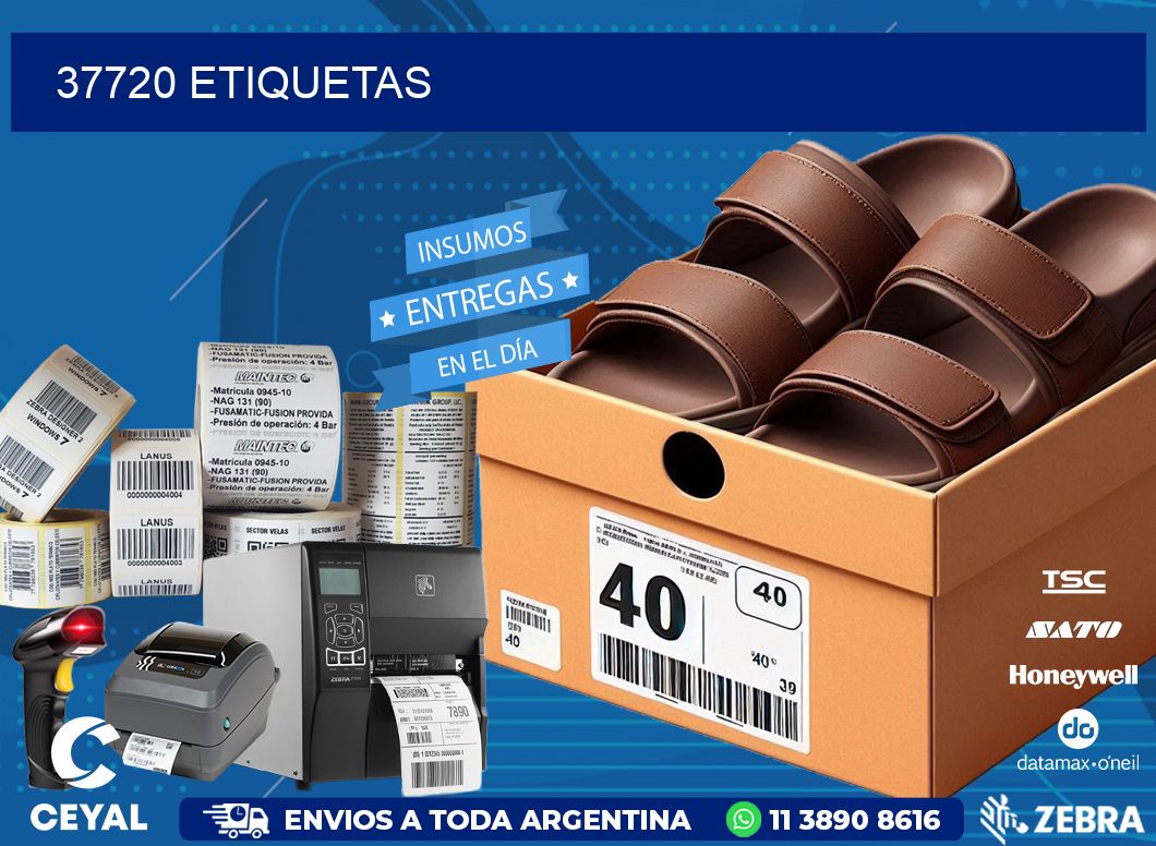 37720 ETIQUETAS