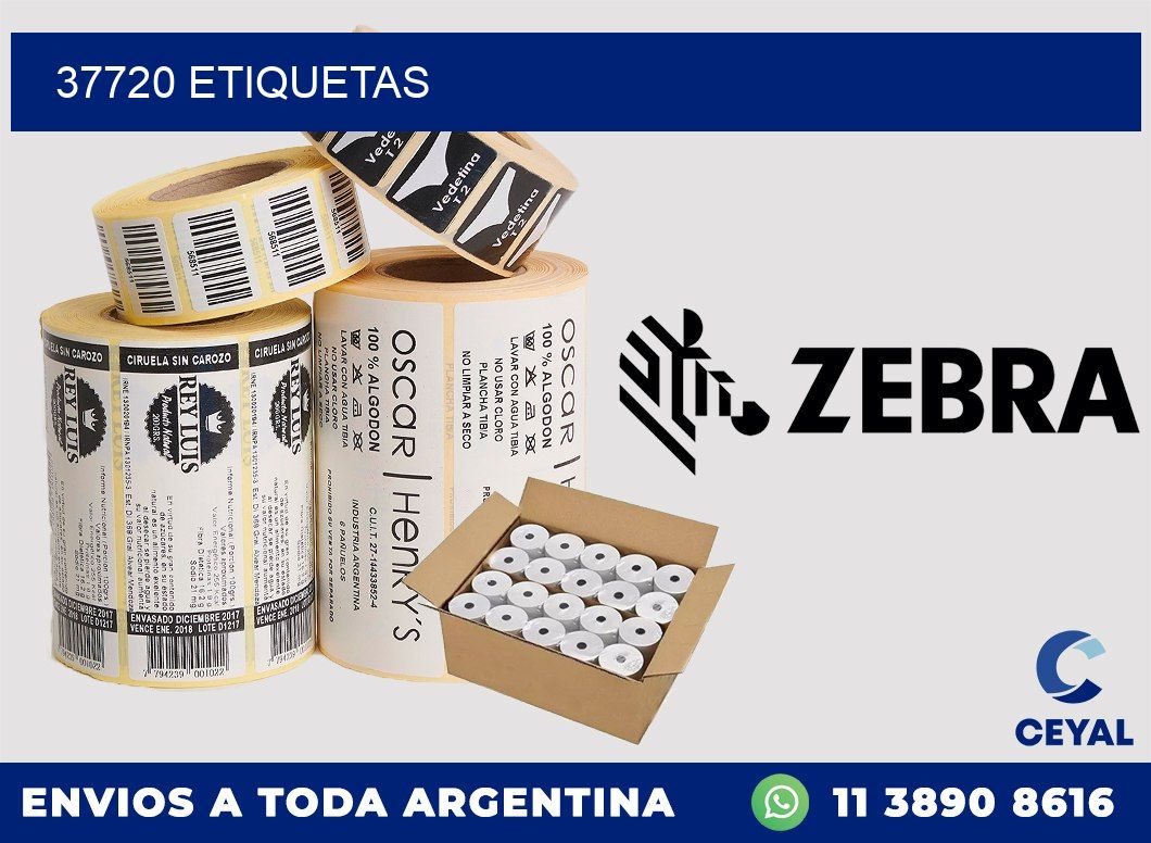 37720 ETIQUETAS
