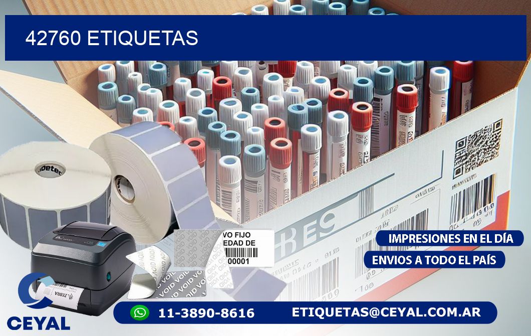 42760 ETIQUETAS