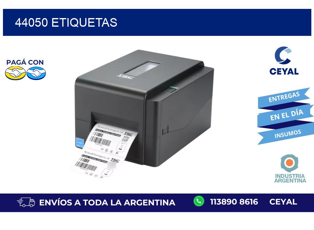44050 ETIQUETAS