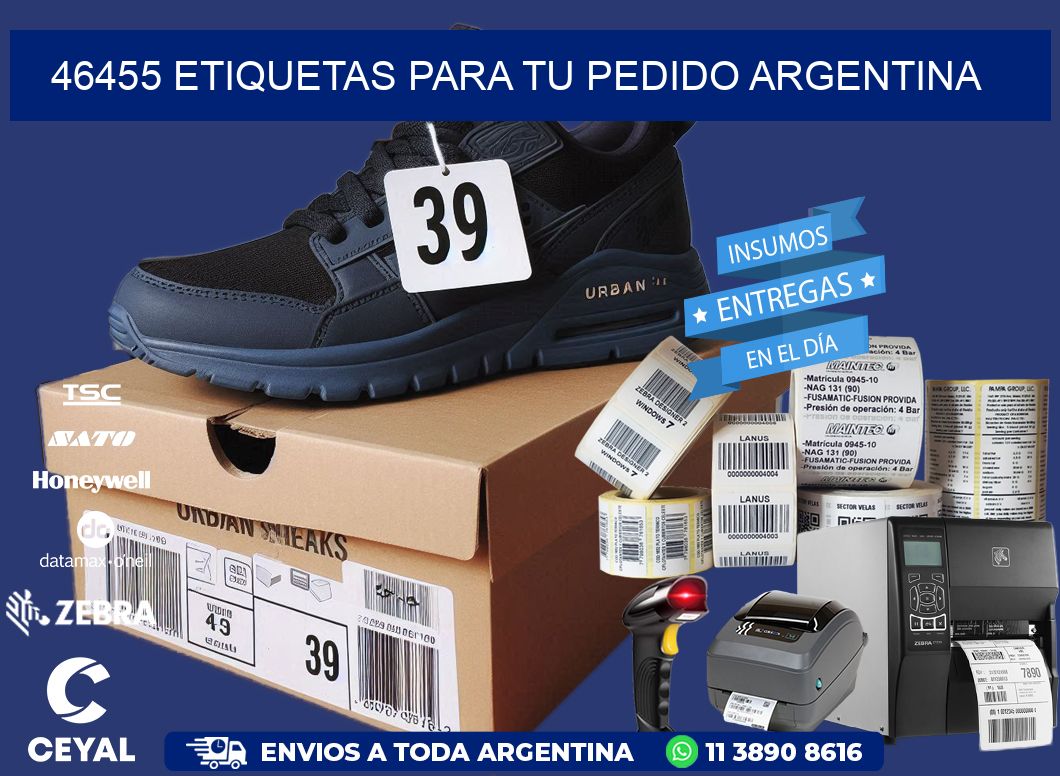 46455 ETIQUETAS PARA TU PEDIDO ARGENTINA