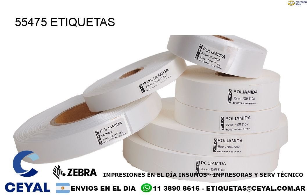 55475 ETIQUETAS