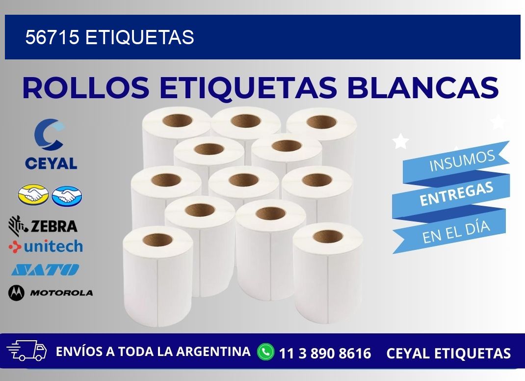 56715 ETIQUETAS