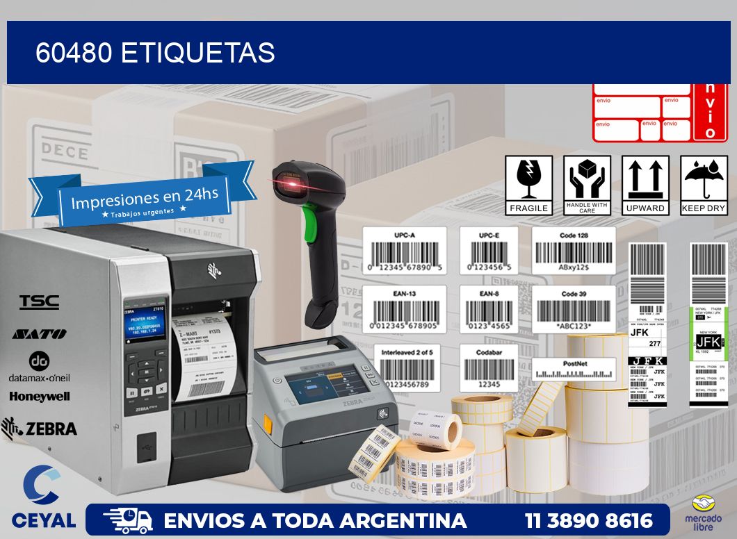 60480 ETIQUETAS