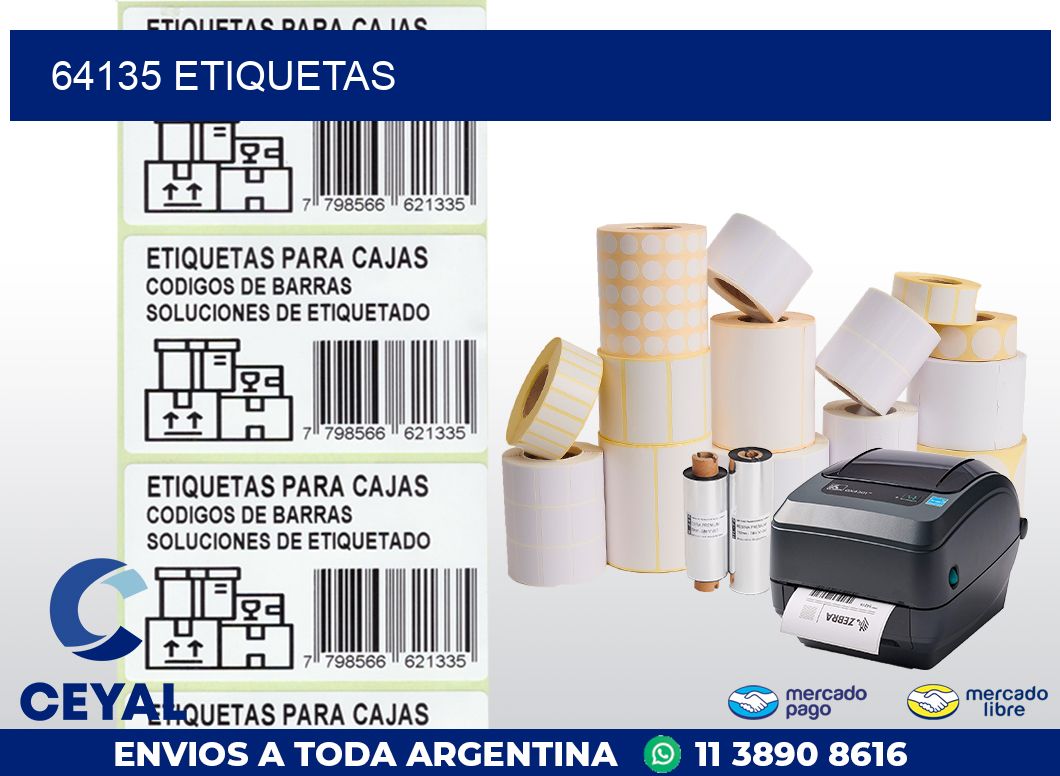 64135 ETIQUETAS