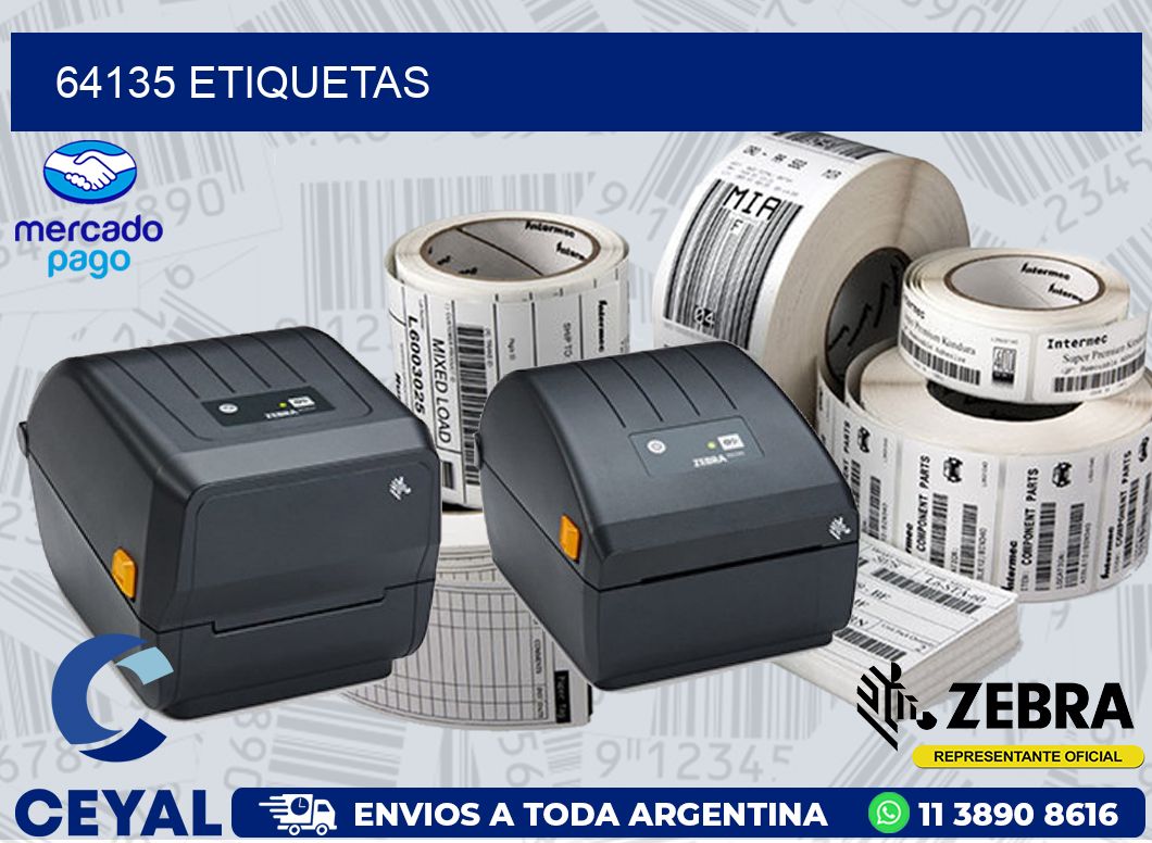 64135 ETIQUETAS