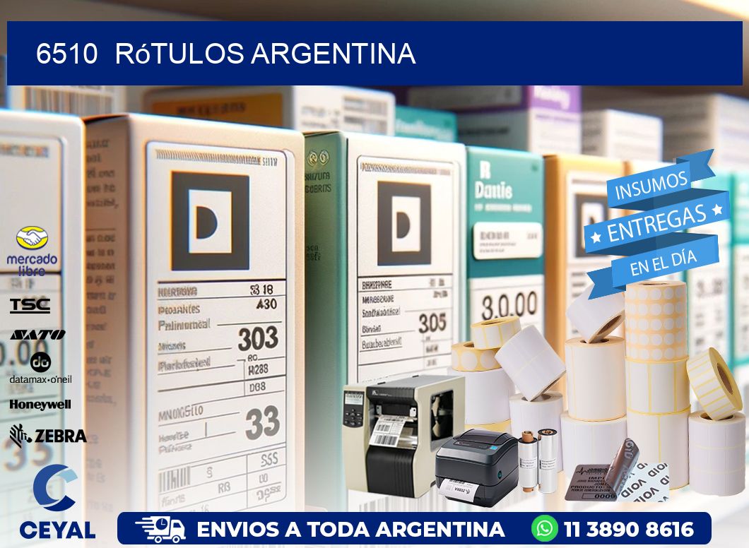 6510  Rótulos Argentina