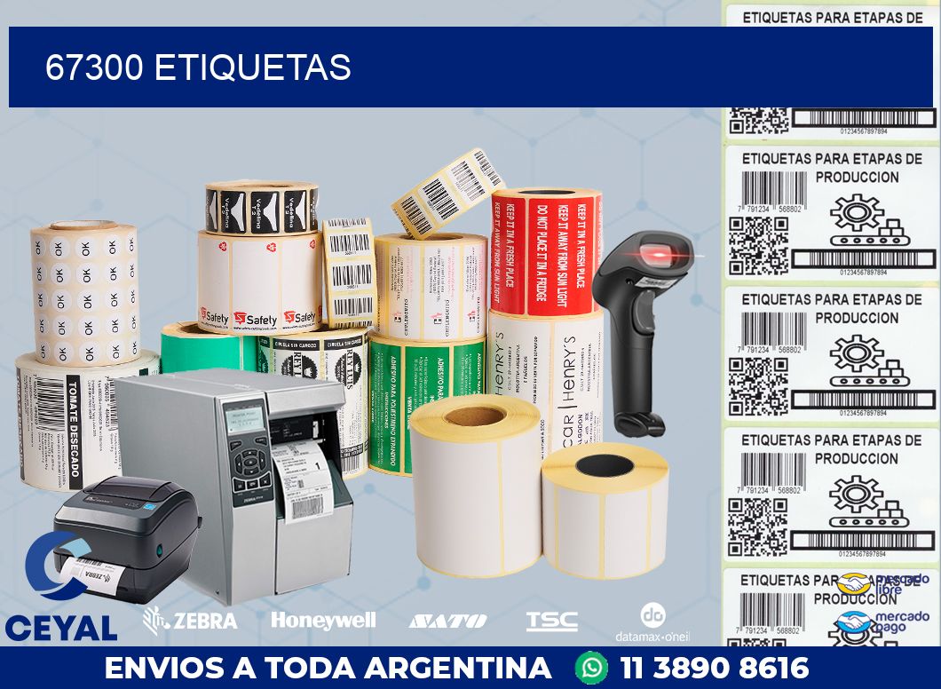 67300 ETIQUETAS
