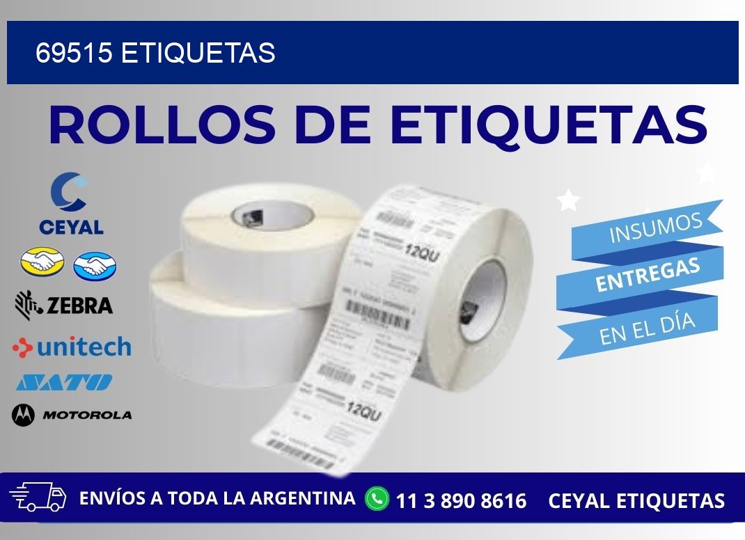 69515 ETIQUETAS