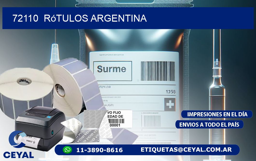 72110 Rótulos Argentina