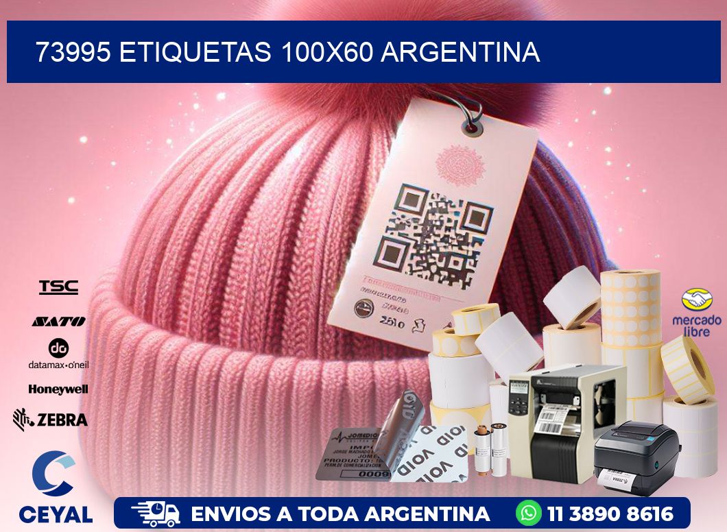 73995 ETIQUETAS 100x60 argentina