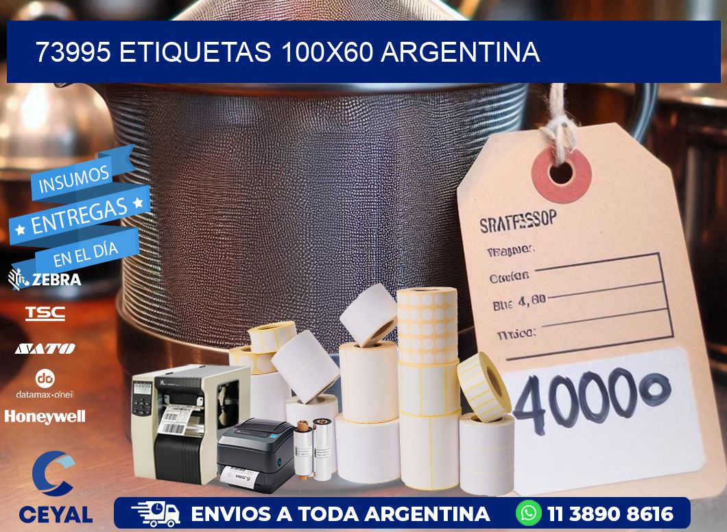 73995 ETIQUETAS 100x60 argentina