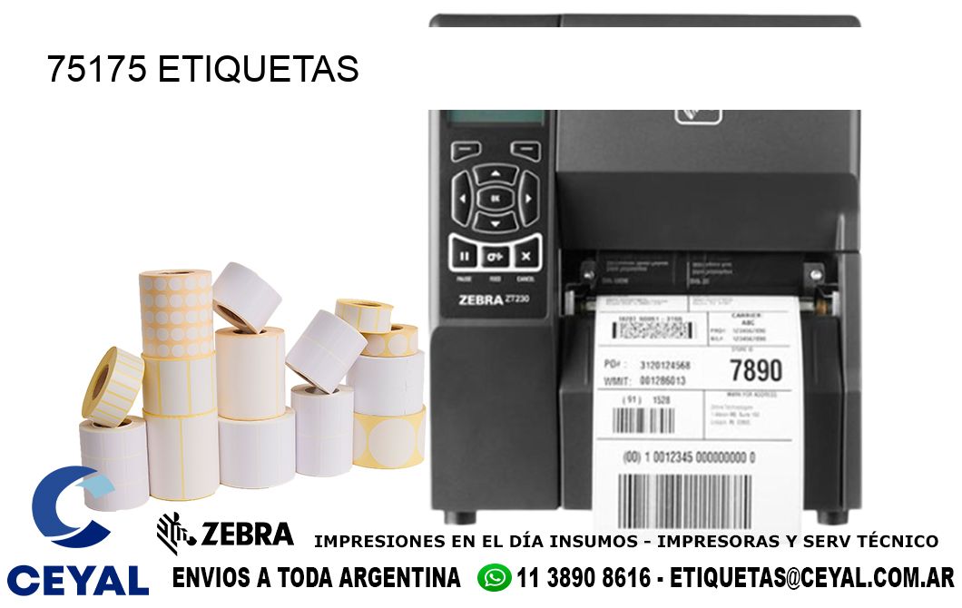 75175 ETIQUETAS