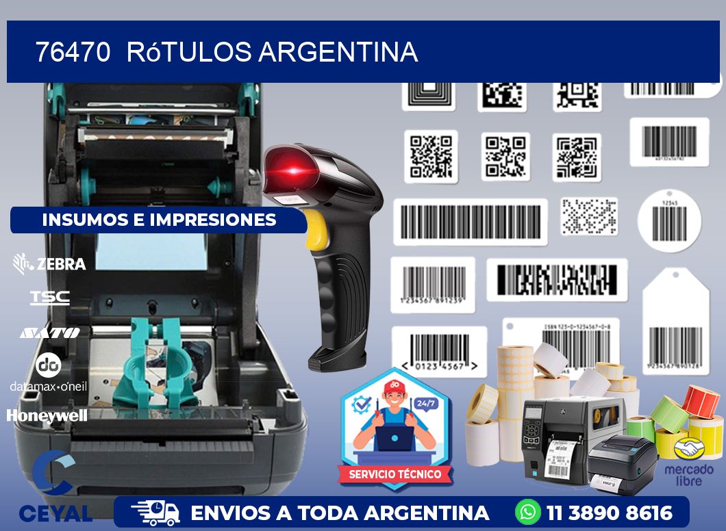 76470  Rótulos Argentina