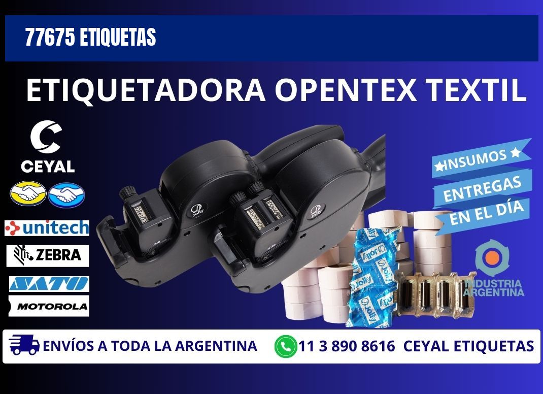 77675 ETIQUETAS