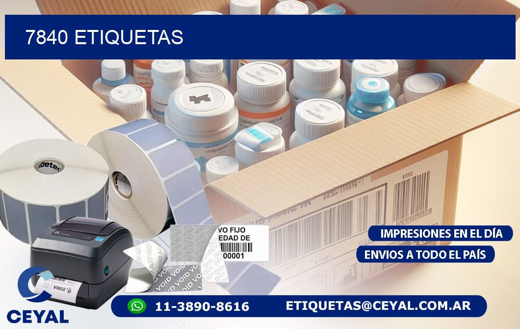 7840 ETIQUETAS