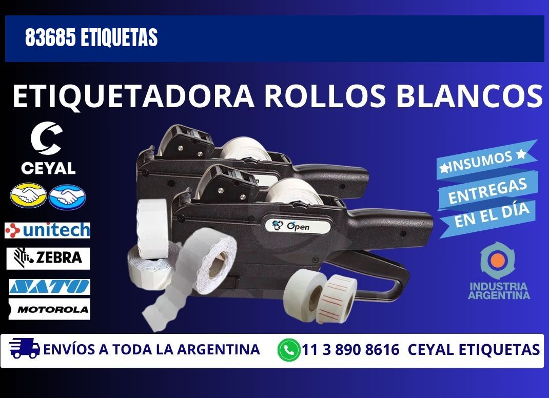 83685 ETIQUETAS