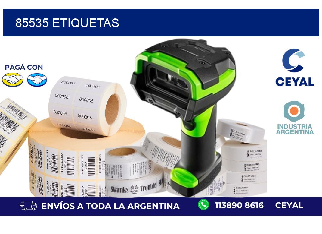 85535 ETIQUETAS