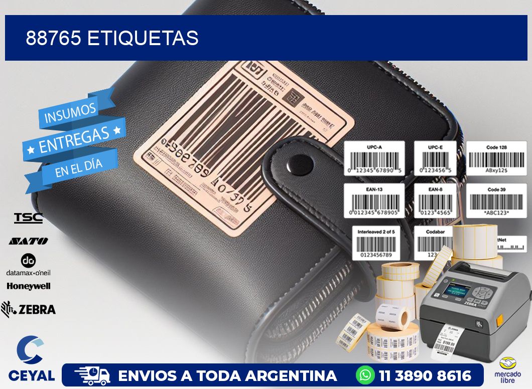 88765 ETIQUETAS