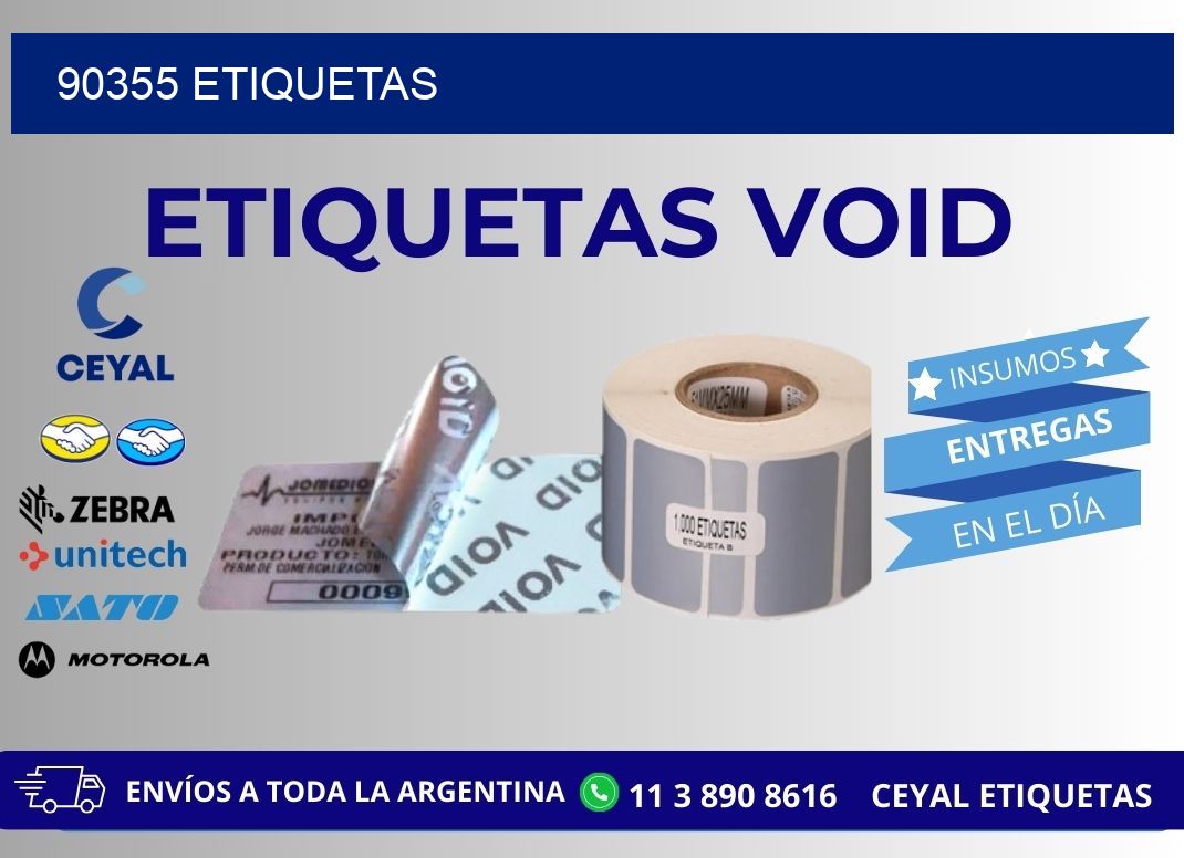 90355 ETIQUETAS