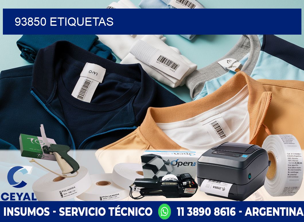93850 ETIQUETAS