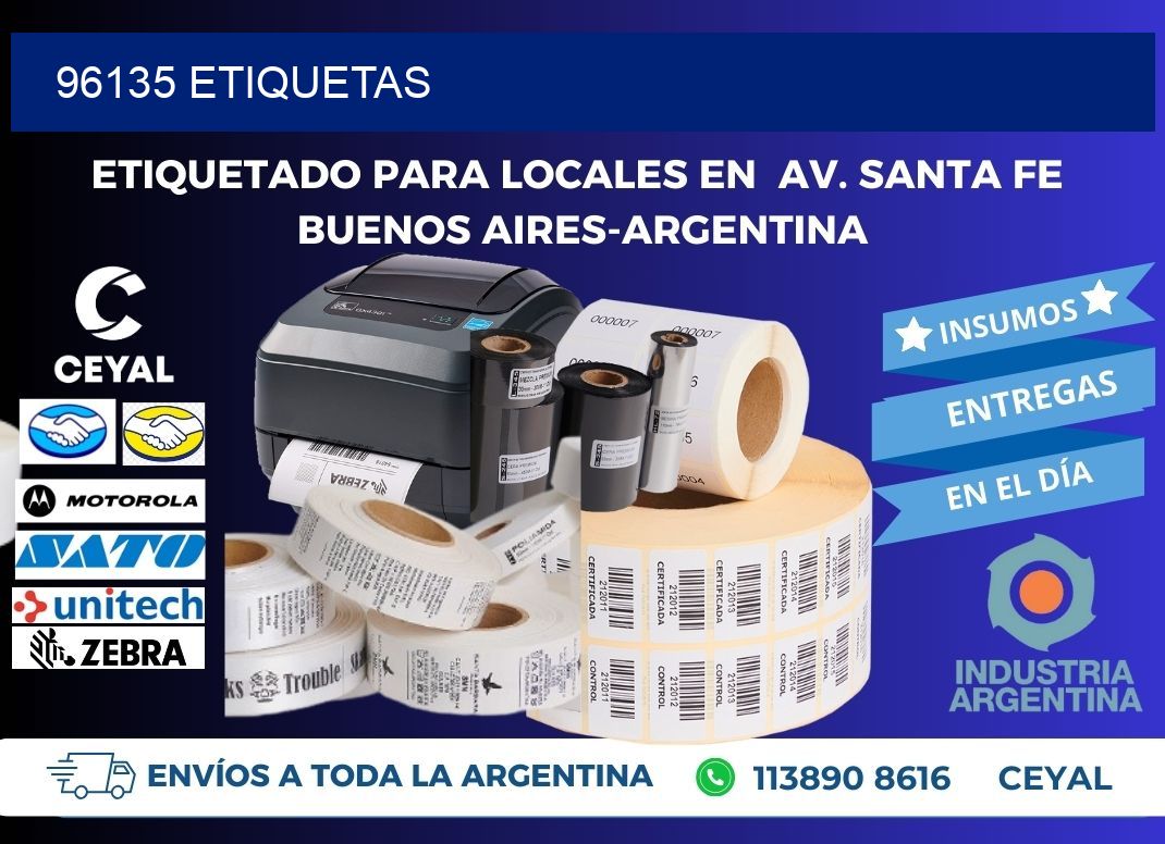 96135 ETIQUETAS