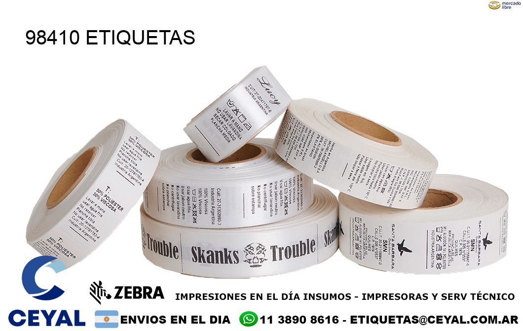 98410 ETIQUETAS