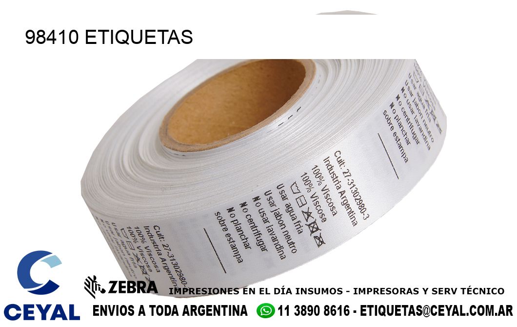 98410 ETIQUETAS