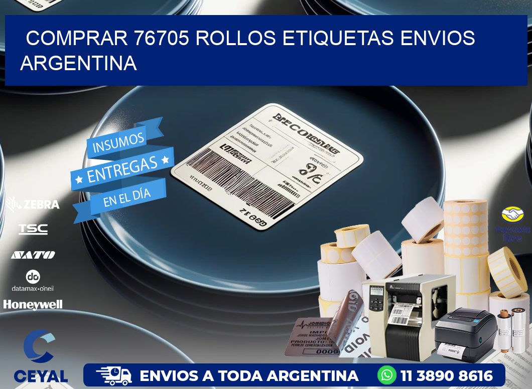 COMPRAR 76705 ROLLOS ETIQUETAS ENVIOS ARGENTINA