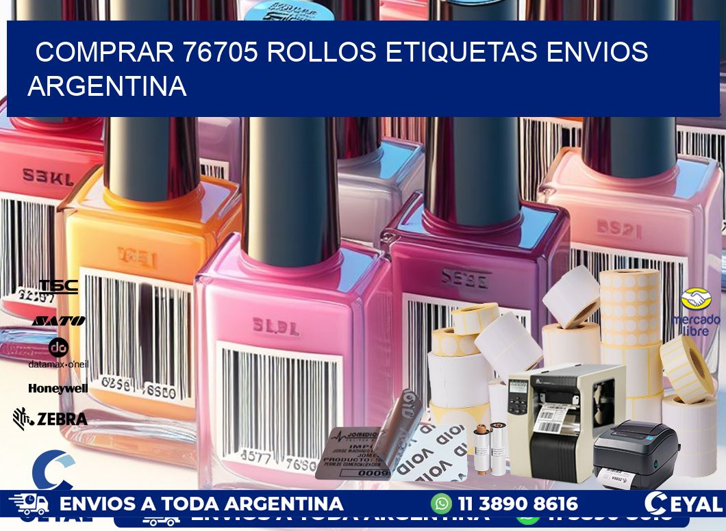 COMPRAR 76705 ROLLOS ETIQUETAS ENVIOS ARGENTINA