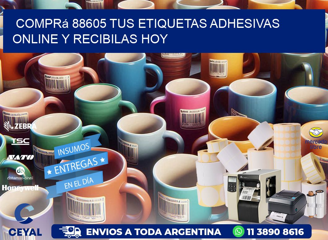 Comprá 88605 tus Etiquetas Adhesivas Online y Recibilas Hoy