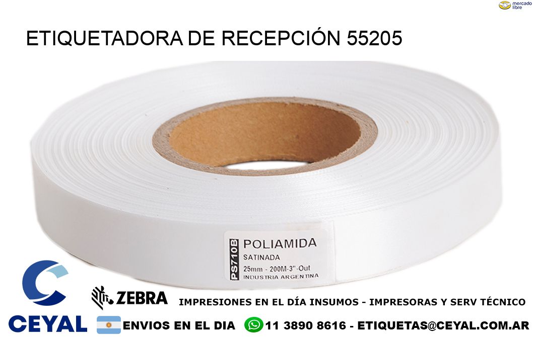 ETIQUETADORA DE RECEPCIÓN 55205