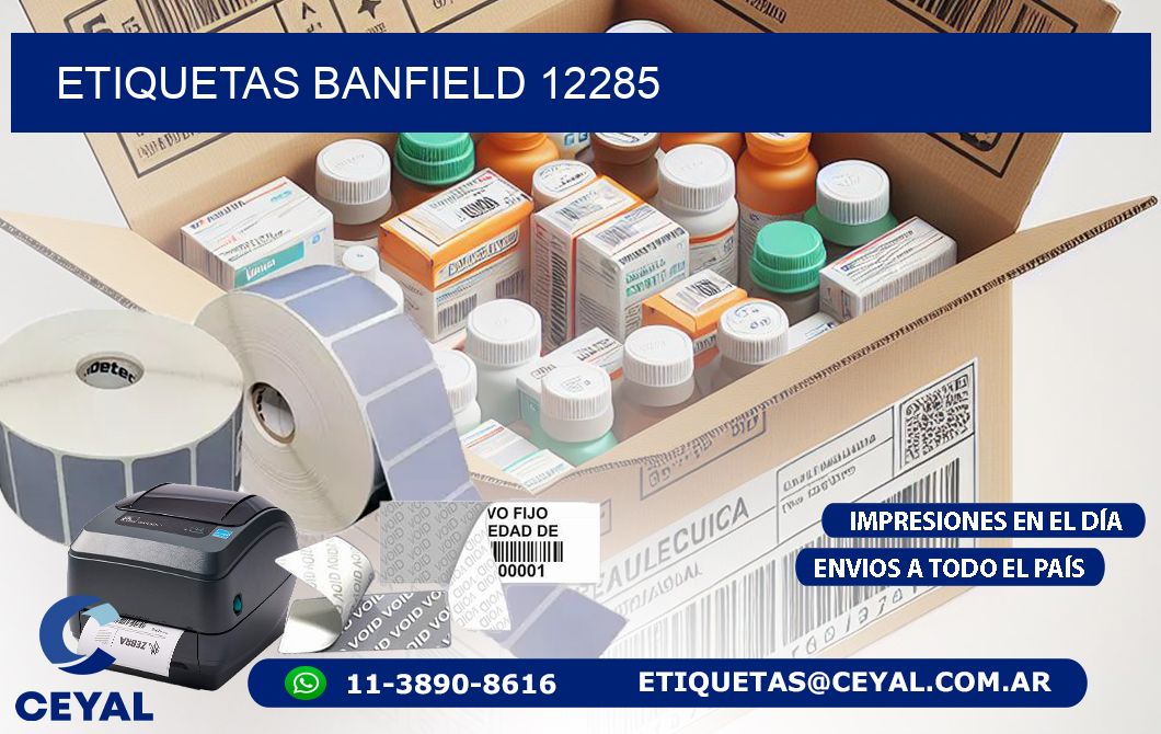 ETIQUETAS BANFIELD 12285