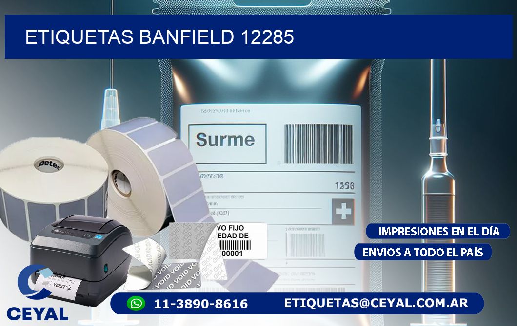 ETIQUETAS BANFIELD 12285