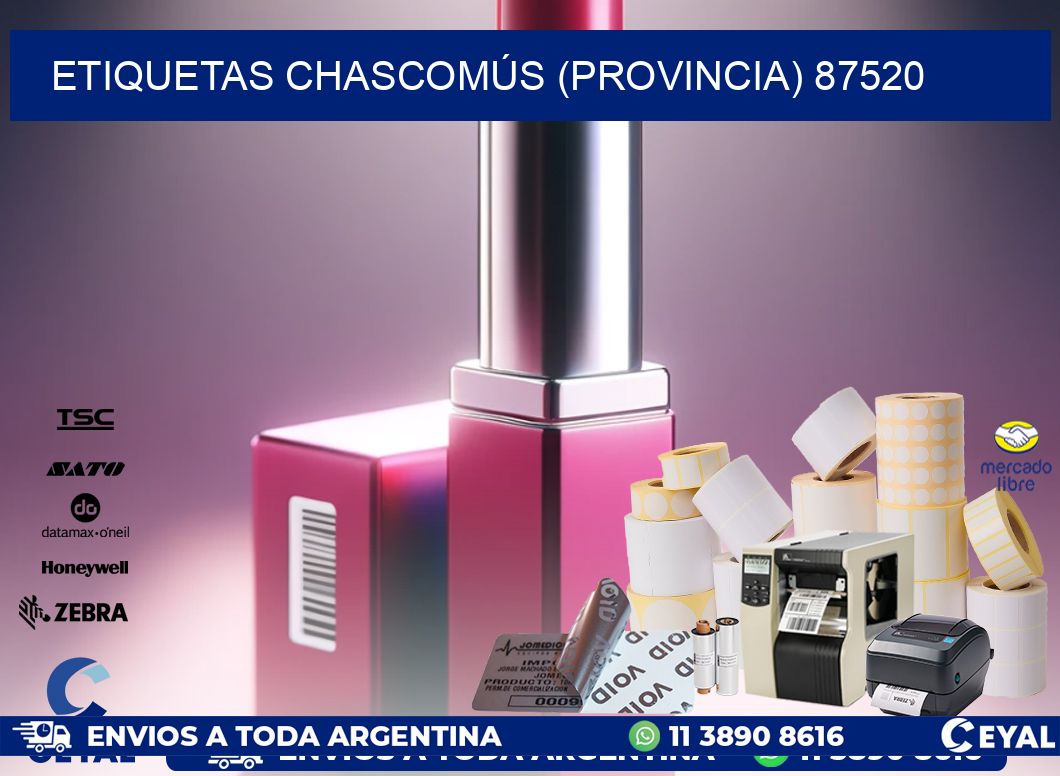 ETIQUETAS CHASCOMÚS (PROVINCIA) 87520
