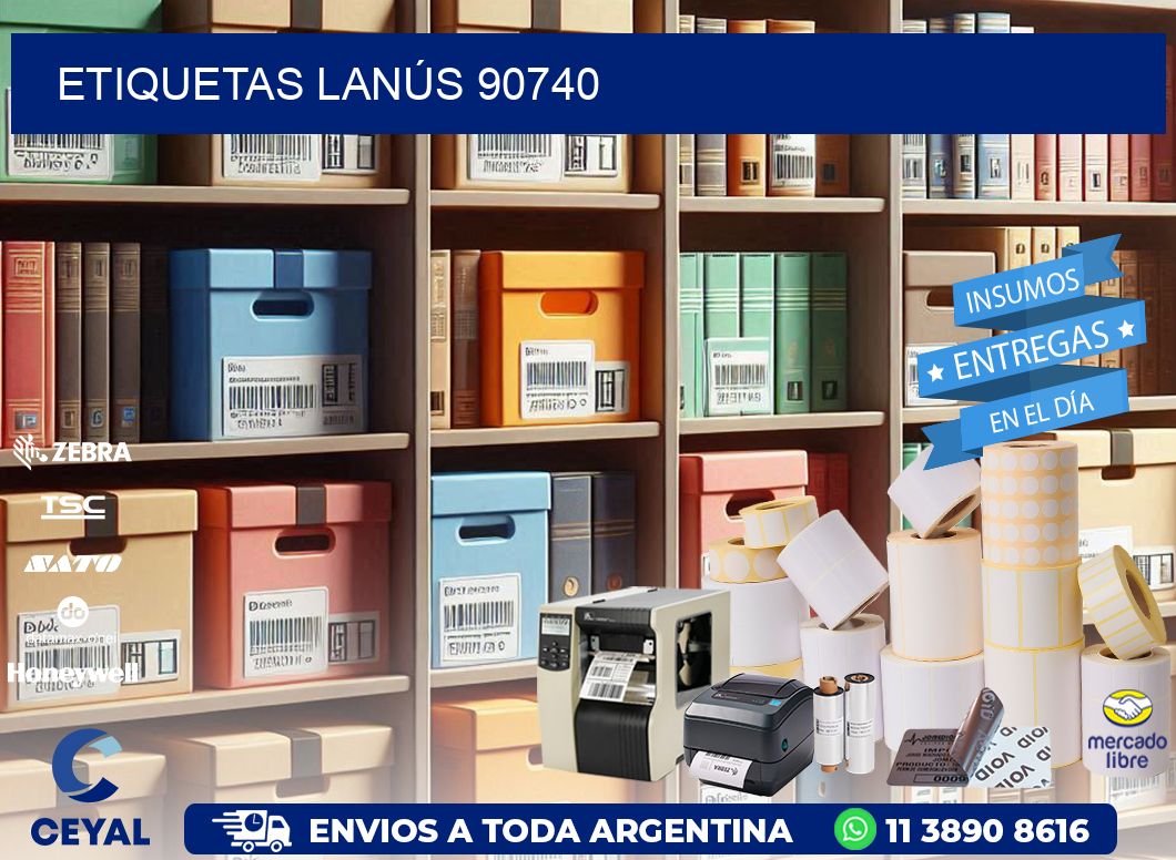 ETIQUETAS LANÚS 90740