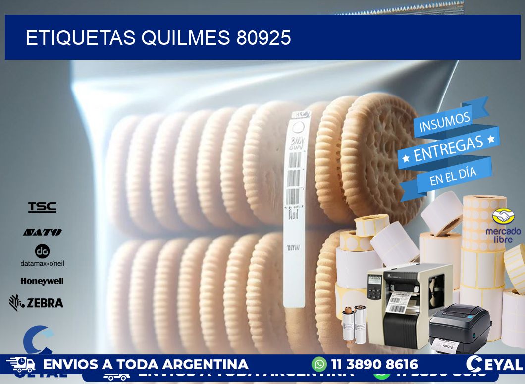 ETIQUETAS QUILMES 80925