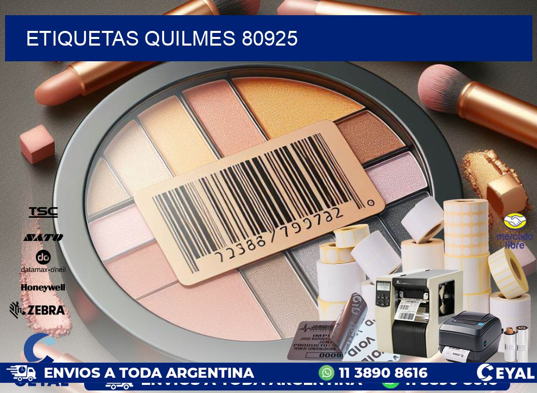 ETIQUETAS QUILMES 80925