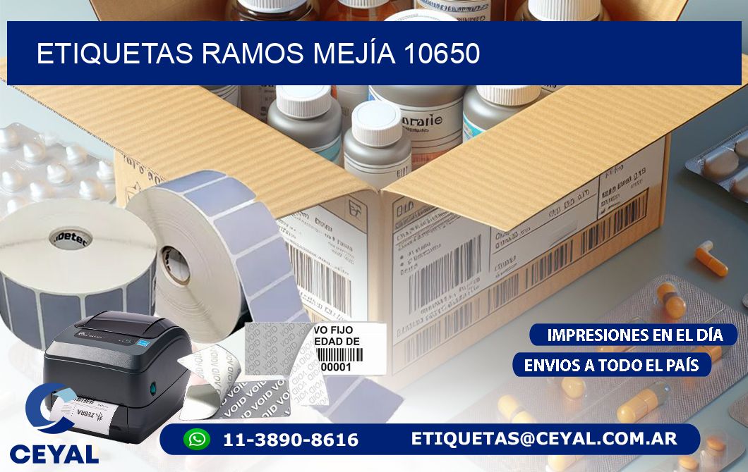 ETIQUETAS RAMOS MEJÍA 10650